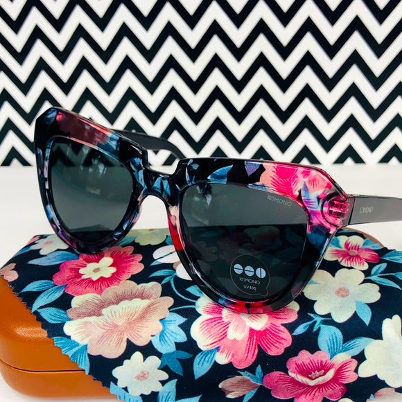 KOMONO Stella Floral Sunglasses 🕶 (NEW) - Picture 6 of 11